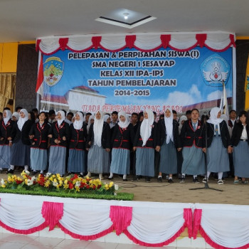 Perpisahan kelas XII Tahun 2015